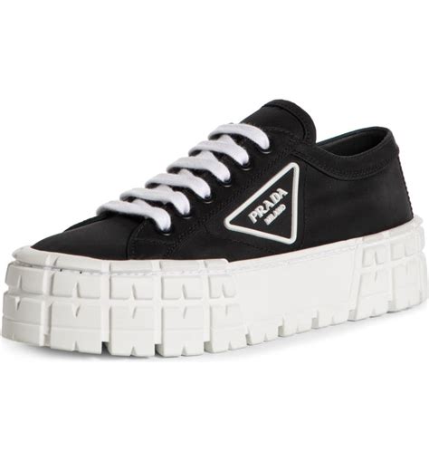 prada canvas slip on shoes|prada lug sole platform sneakers.